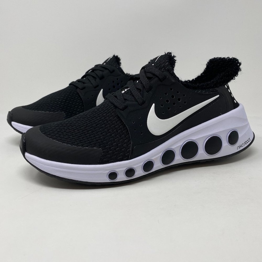 Nike Mens Cruzrone CD7307-003 Black Lace Up Low Top Running Sneakers Size US 7.5
